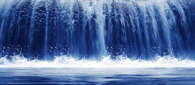瀑布流水生財(cái)