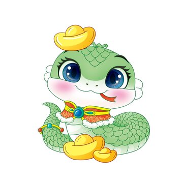 卡通小青蛇