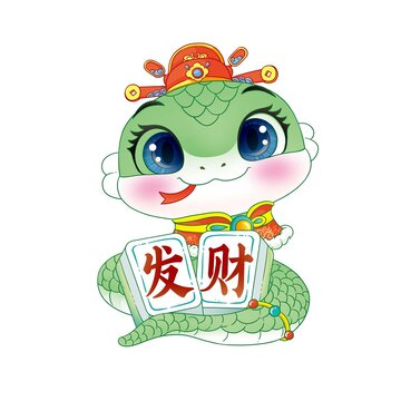 卡通小青蛇