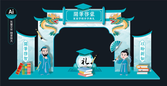 開筆禮門樓