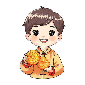 中秋拿月餅?zāi)泻? loading=
