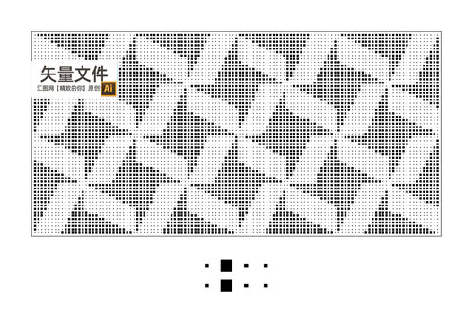 大小方塊花紋鏤空板