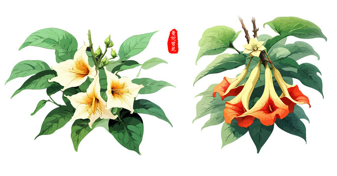 曼陀羅花
