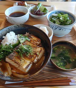 烤魚套餐的AI圖片