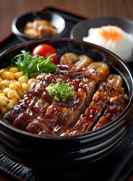 鰻魚飯的AI圖片