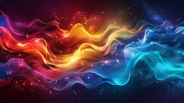 光影交匯的宇宙