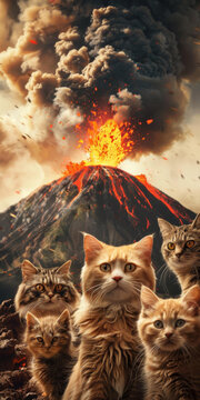 貓與火山噴發(fā)