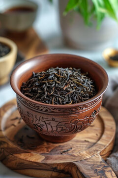 紅茶葉陶瓷碗