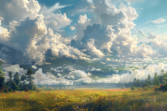 奇幻世界風景