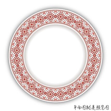 餐具花面