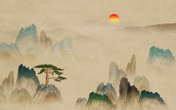 古風(fēng)山水