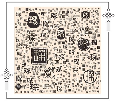 琛字合集