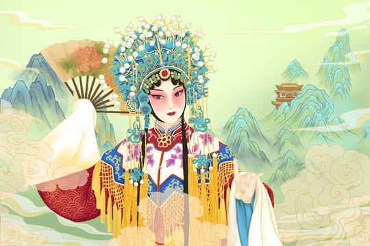 戲曲插畫