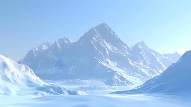 雪山風(fēng)景