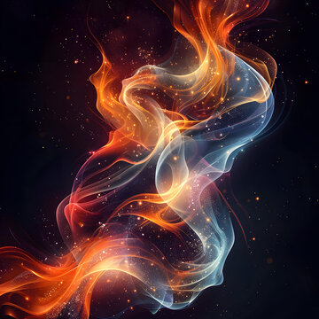 五彩繽紛的星云
