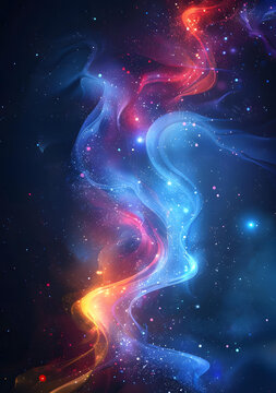 五彩斑斕的星云