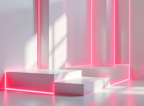 產(chǎn)品展示臺 3D 渲染