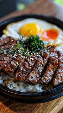 日式烤牛肉飯
