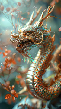 金龍騰飛，祥瑞呈祥