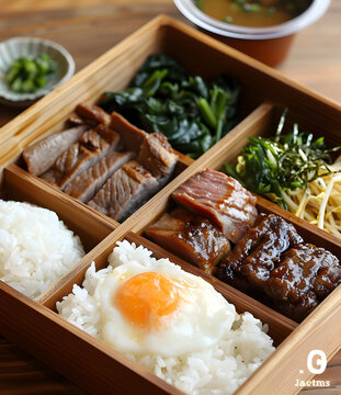 日式牛肉便當(dāng)