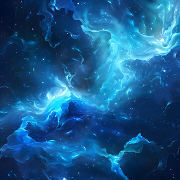 科幻星云的AI圖片