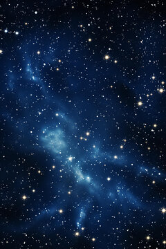 浩瀚的宇宙星空繁星點(diǎn)點(diǎn)星云環(huán)繞