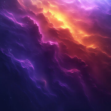 色彩鮮艷的星云之美