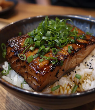 日式鮭魚蓋飯