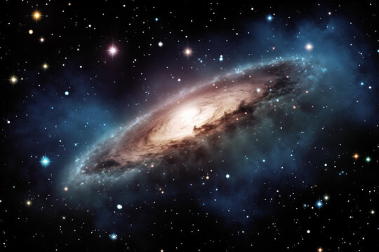 浩瀚宇宙星河燦爛銀河系旋渦星云奧秘