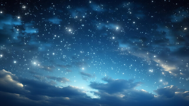 星空與云朵