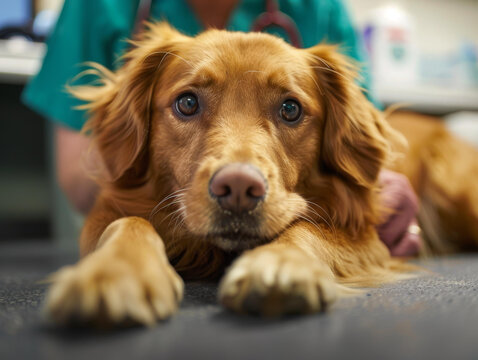 金毛犬體檢