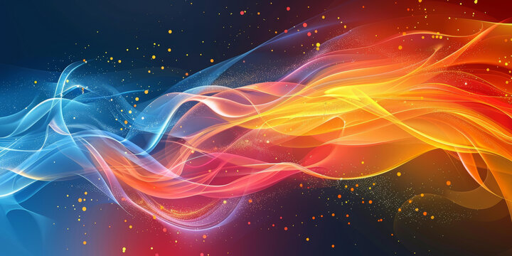 火焰與冰川的奇幻對(duì)比