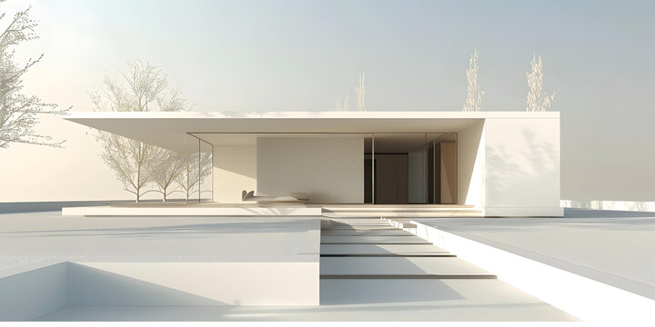 現(xiàn)代簡約住宅建筑設(shè)計(jì)