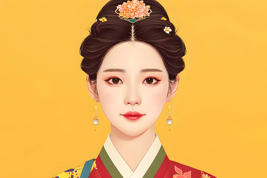  古風(fēng) 仕女 韓國(guó)