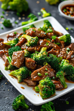 西蘭花炒牛肉