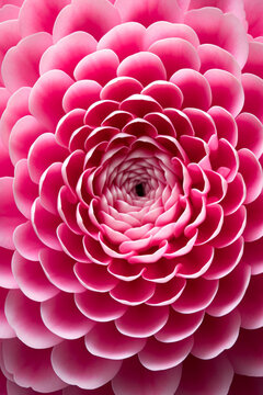 粉色的非洲菊花特寫
