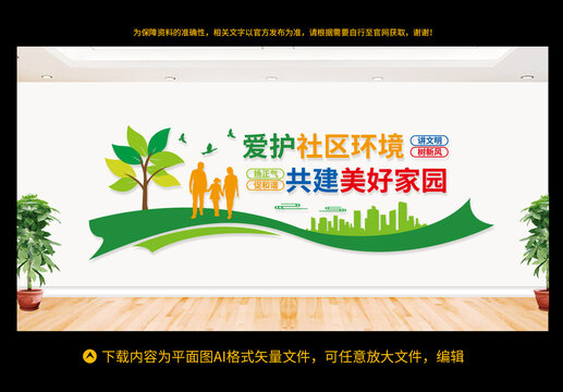 愛護社區(qū)環(huán)境