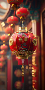 大紅燈籠高高掛