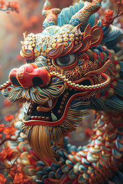 金碧輝煌的龍