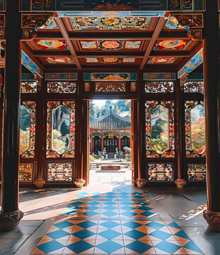 中國(guó)傳統(tǒng)庭院