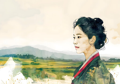 韓國(guó)古代女子