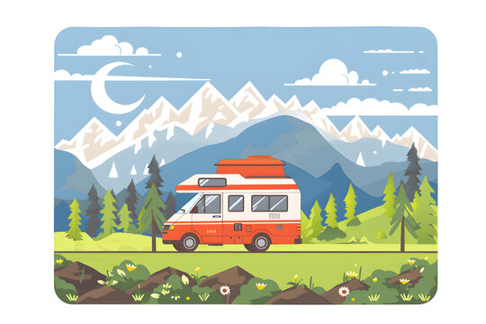 山間房車露營地