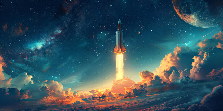 宇宙飛船發(fā)射
