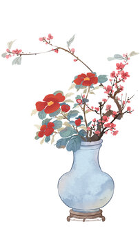 中國傳統(tǒng)節(jié)氣海報插畫