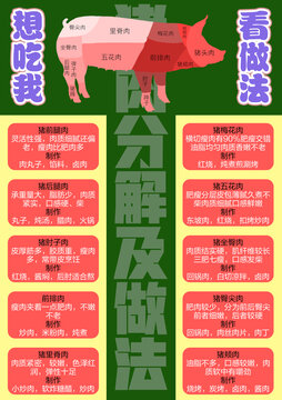 全豬分解圖及做法