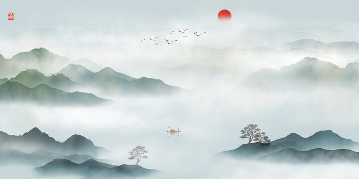 山水畫