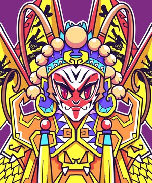 國(guó)潮齊天大圣孫悟空