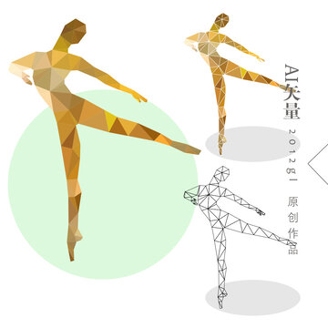 女性舞蹈形體