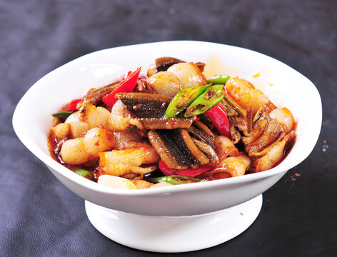 回鍋肉燒土鱔