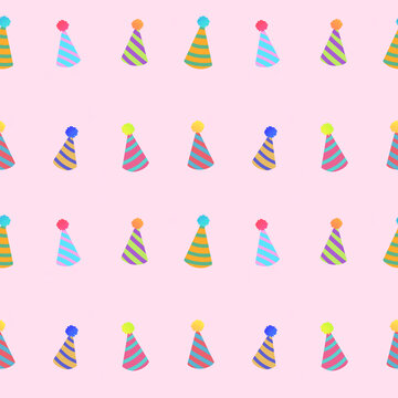 生日帽印花圖案